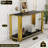 47.2" 2-Tier Glass Top Console Table-1780188106