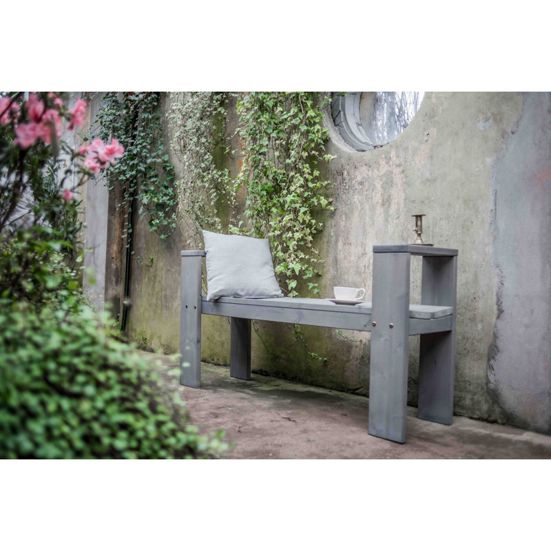 Dacoma Solid Wood Outdoor Bench