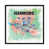 Black Floater Framed