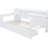 Twin Size Wooden Daybed With 3 Large Drawers, Ports Desk In White - And Modern Twin-size Strong Pine Wood For Bedroom-68511387-68511386