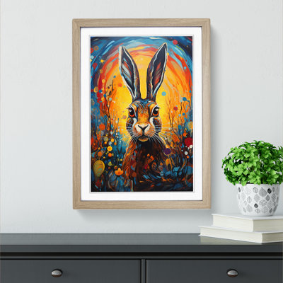 Hare Expressionism No.3 - Framed Print
