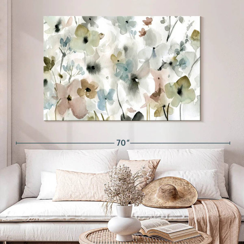 Avery Evening Garden, 34" H x 51" W