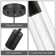 1 Light Mini Pendant Lights With Glass And Bubble Crystal, Modern Hanging With Led Bulb