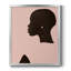 «Pink Silhouette I», toile encadrée de qualité supérieure - prête à être accrochée-1134411844-1134411963