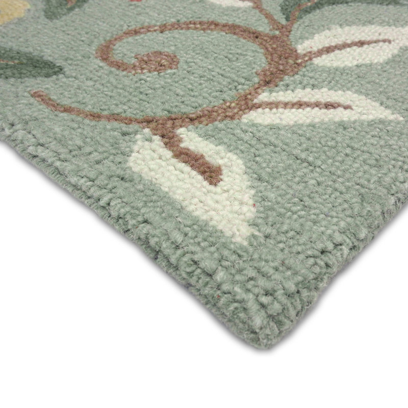 Florals Area Rug, 5' x 8'