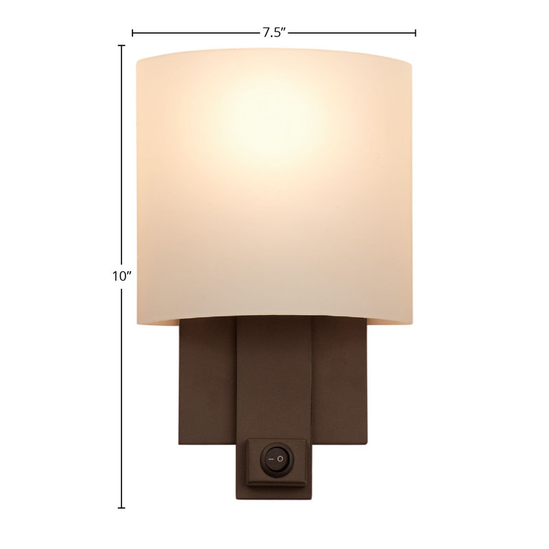 Espille 1 LT Bronze Wall Sconce Kalco, Bronze