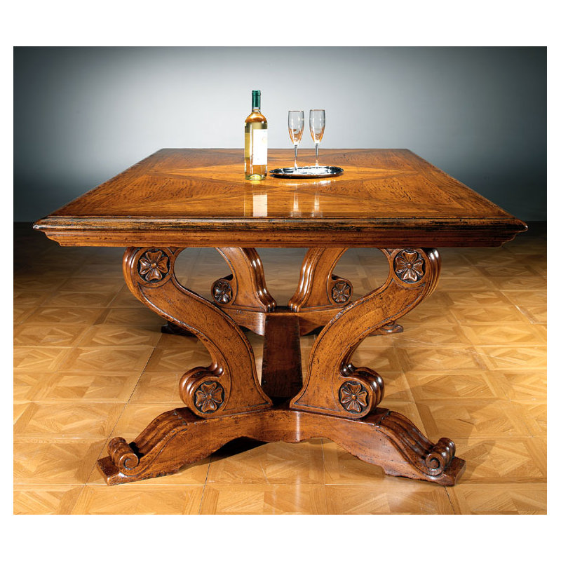 Extendable Solid Wood Dining Table
