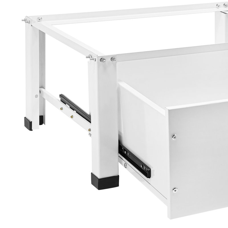 Base de machine à laver avec 2 tiroirs, base double