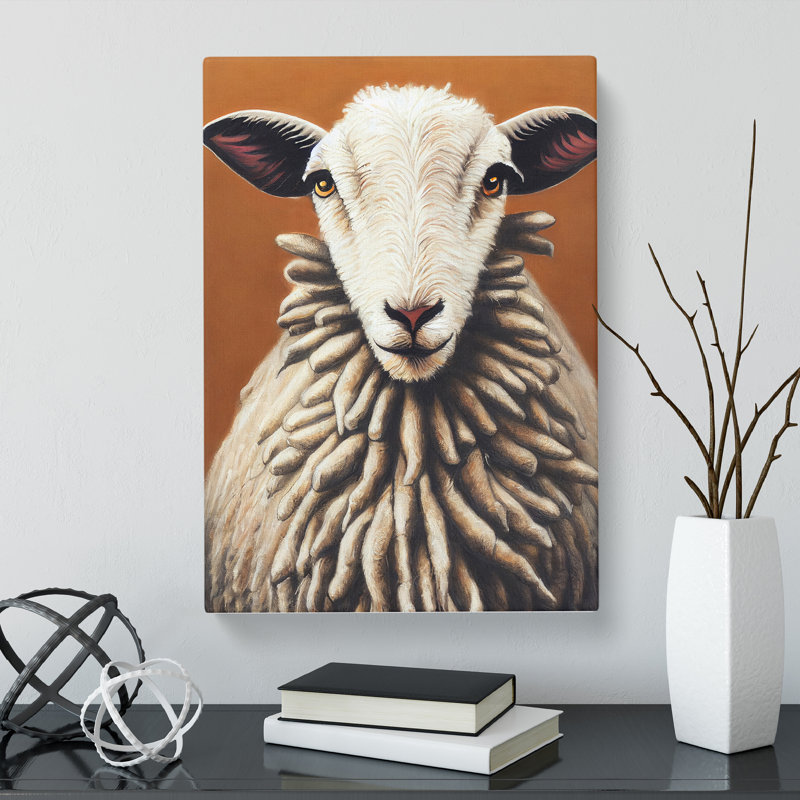 Sheep Vol.2 - Wrapped Canvas, 60cm H x 40cm W x 3cm D