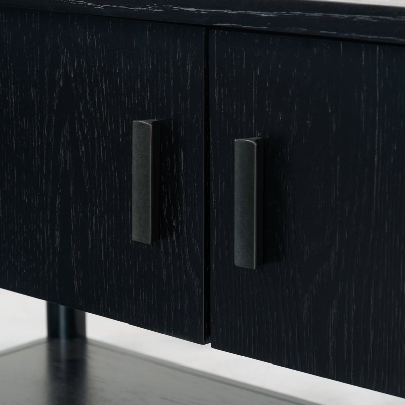 Jaylessa TV Stand, Black