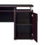 Bureau d'ordinateur avec tiroirs et armoire