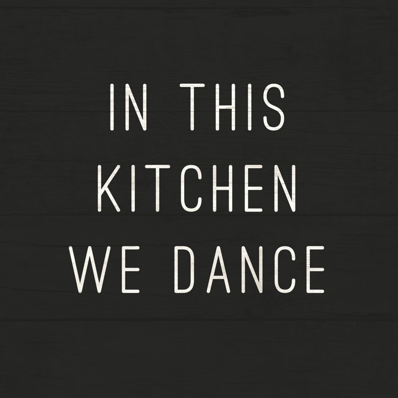 In This Kitchen - Wrapped Canvas Print, 30cm H x 30cm W x 3.8cm D