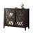 Newhalem Black Console Table with Shelf Inside
