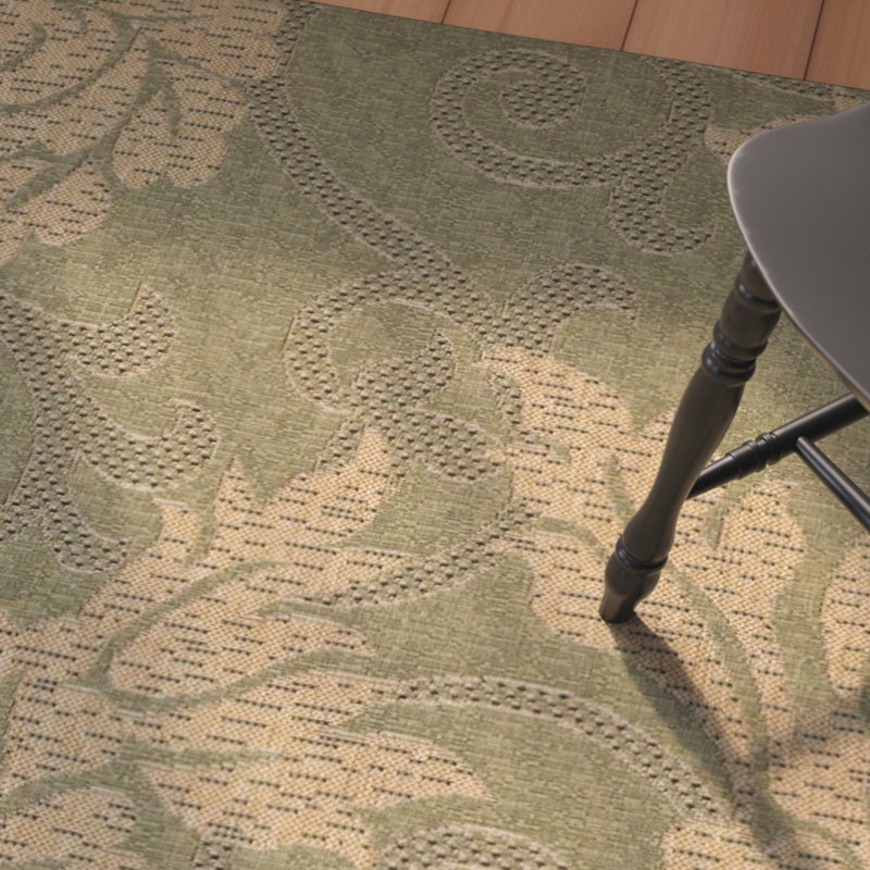 Herefordshire Performance Floral Rug, Rectangle 9' x 12'