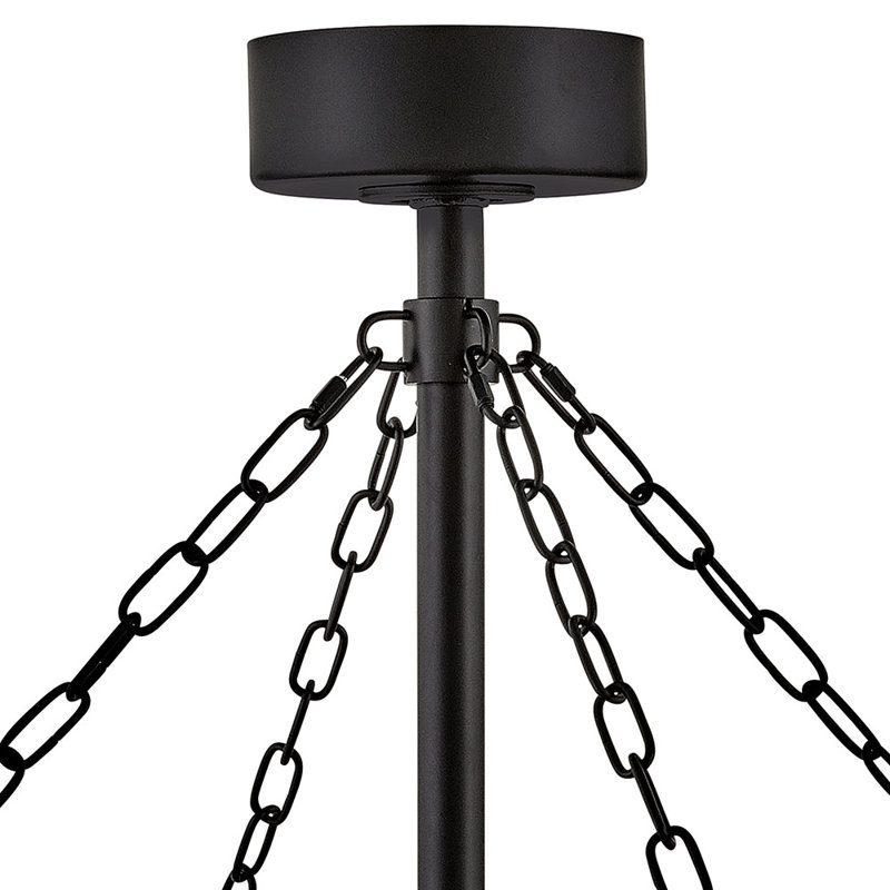 Sawyer 52" LED Indoor/Outdoor Farmhouse Smart Fandelier w/ 44" Fan, Driftwood Gray