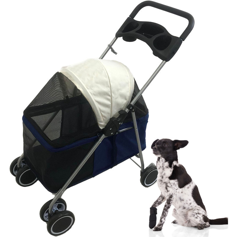 Poussette pliante Jogger, Bleu foncé