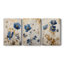 Floral Study Series XXII - Ensemble de 3 toiles tendues avec châssis - Prêt à être accroché-1576060168