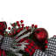 Couronne de Noël artificielle 24 po Plaid and Houndstooth and Berries