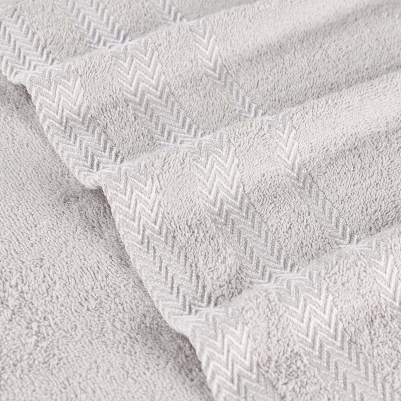 Serviette / gant de toilette Gracieuse, Platine