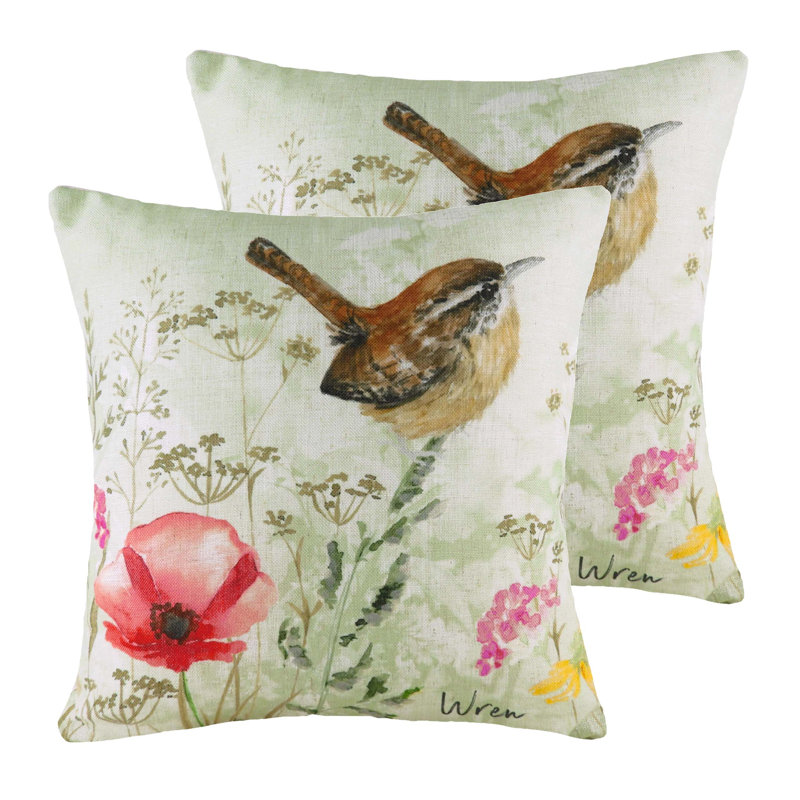Square Cushion, Feathers