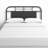 Edmund Open-Frame Metal Headboard with Center Panel-758127988-758127997