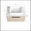 Ensemble de meuble-lavabo mural 30 po avec lavabo en céramique Modern Design