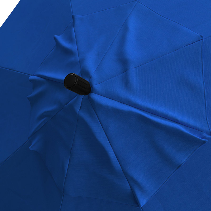 Parasol de marché 90 po Nimao, Tissu performance bleu royal