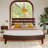 Caden Solid Wood Platform Bed with Adjustable Headboard, Mid-Century Modern-482096209-482096220
