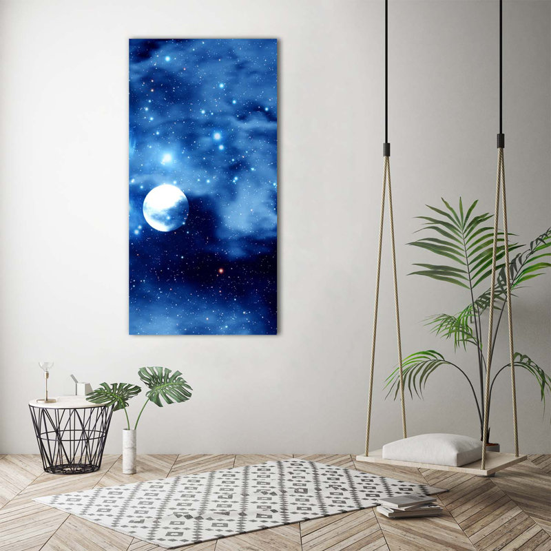 Full Moon - Wrapped Canvas Print