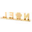 5" Silver Sparkle NOEL Stocking Holders, 4-Pieces