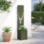  Garden Privacy Screen Olive Green 32 X 140 Cm Cold-Rolled Steel-465801391