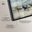 Décoration murale "Wild Herd Shadowbox" par Art Remedy, cadre noir, 37 x 25-152350172-152350168
