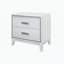 Table de chevet blanche