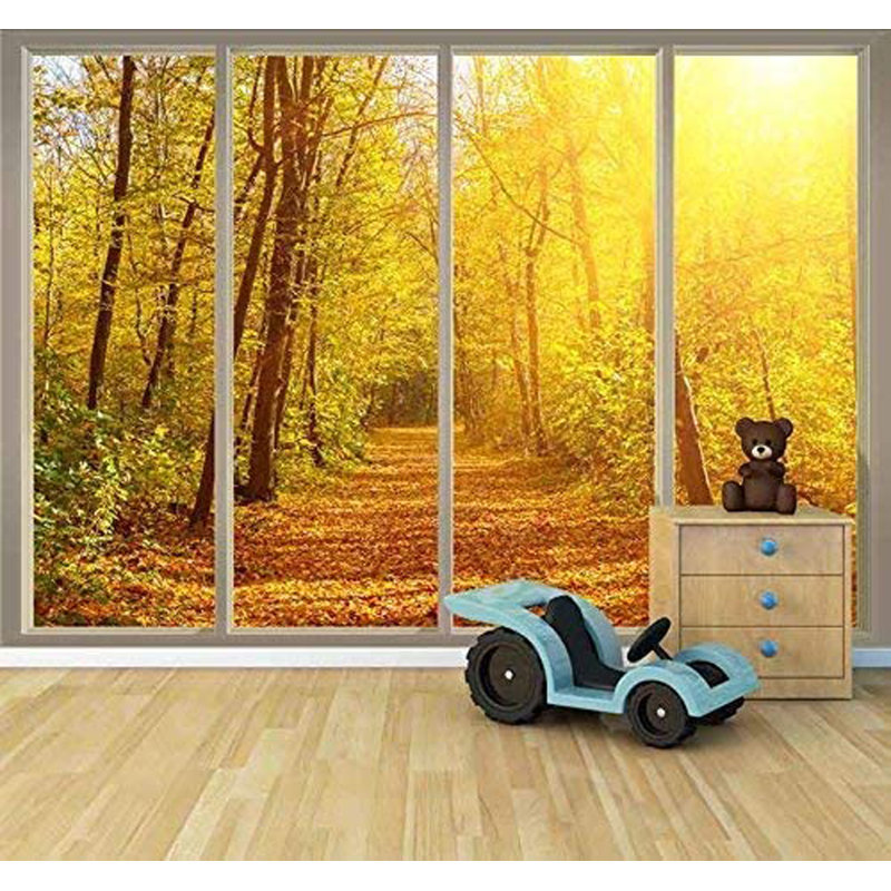 Golden Autumn View, 66" L x 96" W