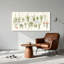 Ensemble de 1 tableau sur toile représentant des plantes suspendues-129275602-129275603