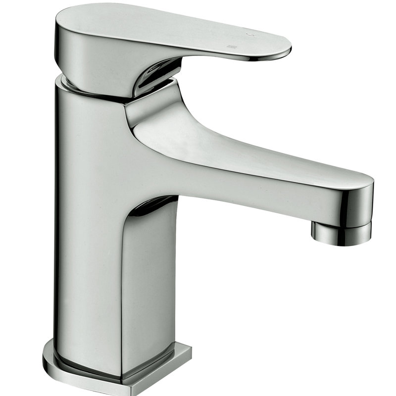 Single-Hole Single-handle Bathroom Faucet with Drain Assembly, Brushed Nickel