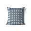 Dot Locked Blue Throw Pillow-107808080