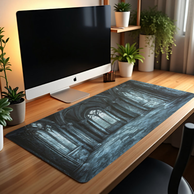 Polyester Desk Pad, 23.6x13.8