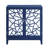 Einstein Blue Finish Console Cabinet