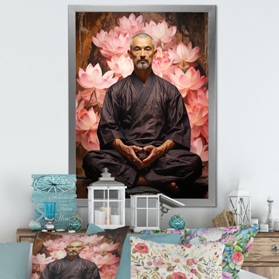 Yoga Lotus Asana II sur toile