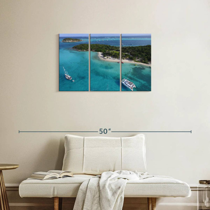 Tobago Cays, H 20 po x l 33 po