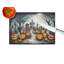 La Catrina Skeleton Spooky Halloween Glass Cutting Board Large