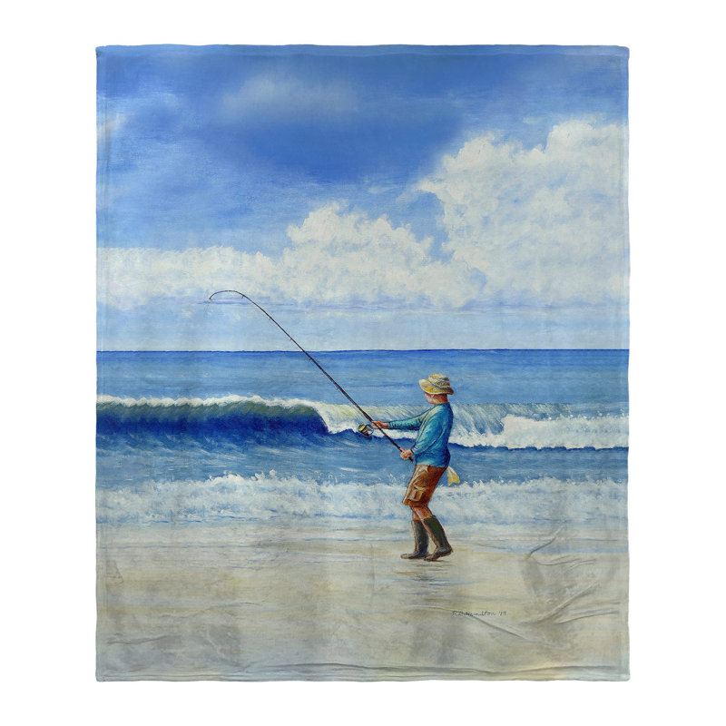 Jeté en soie Surf Surf
