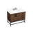Eugene 42'' Single Bathroom Vanity with Engineered Marble Top-74919336