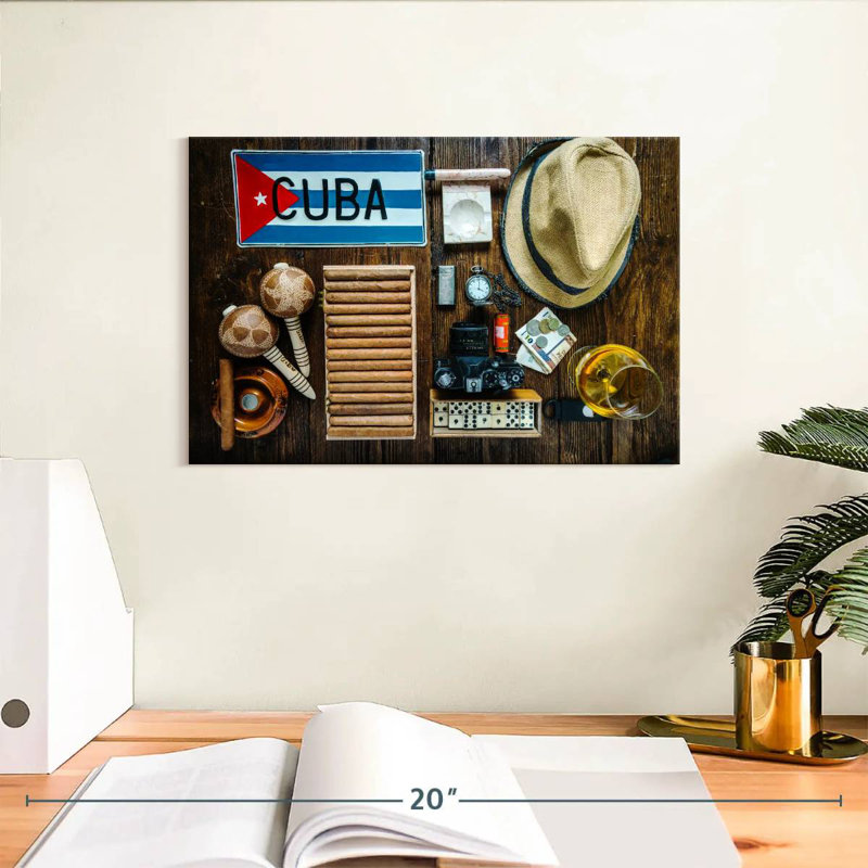 La culture cubaine, H 8 po x l 12 po