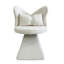 Fauteuil de coiffeuse avec dossier papillon-2074435459