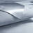Satin Blue 100% Satin Luxury Wrinkle Resistant 6-Piece Full Sheet Set-111014608-111014589
