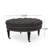Healdton Ottoman Coffee Table Round Ottoman Upholstered Ottoman Living Room Ottoman-874927204