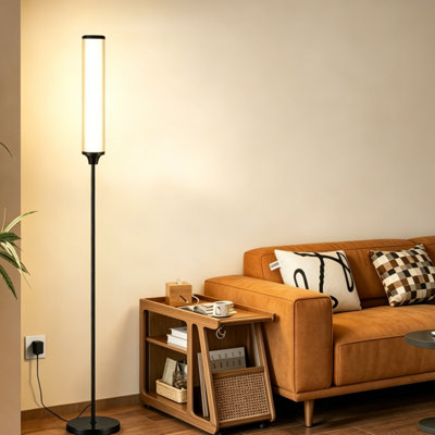 68.95" Traditional Floor Lamp Color Changing App and Remote Control for Party Living Room