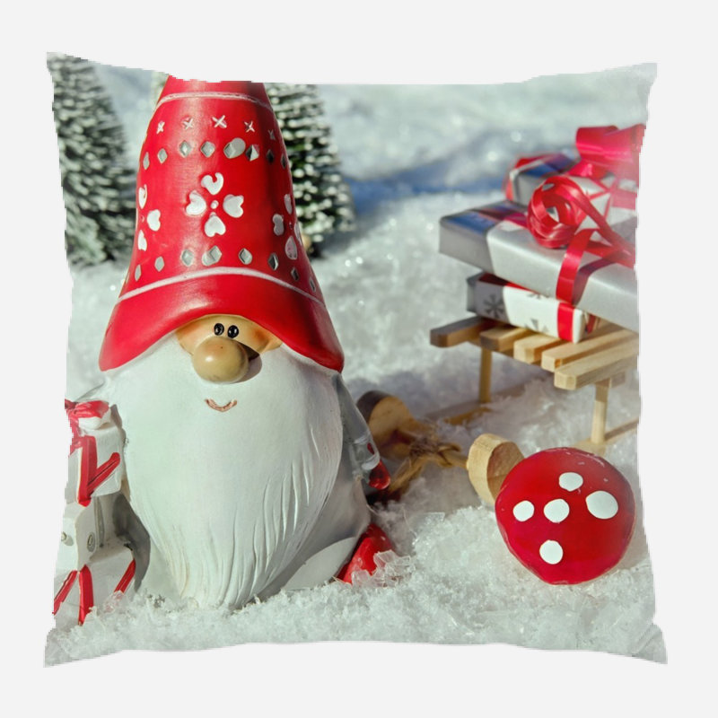  Coussin décoratif en toile Père Noël intérieur / extérieur